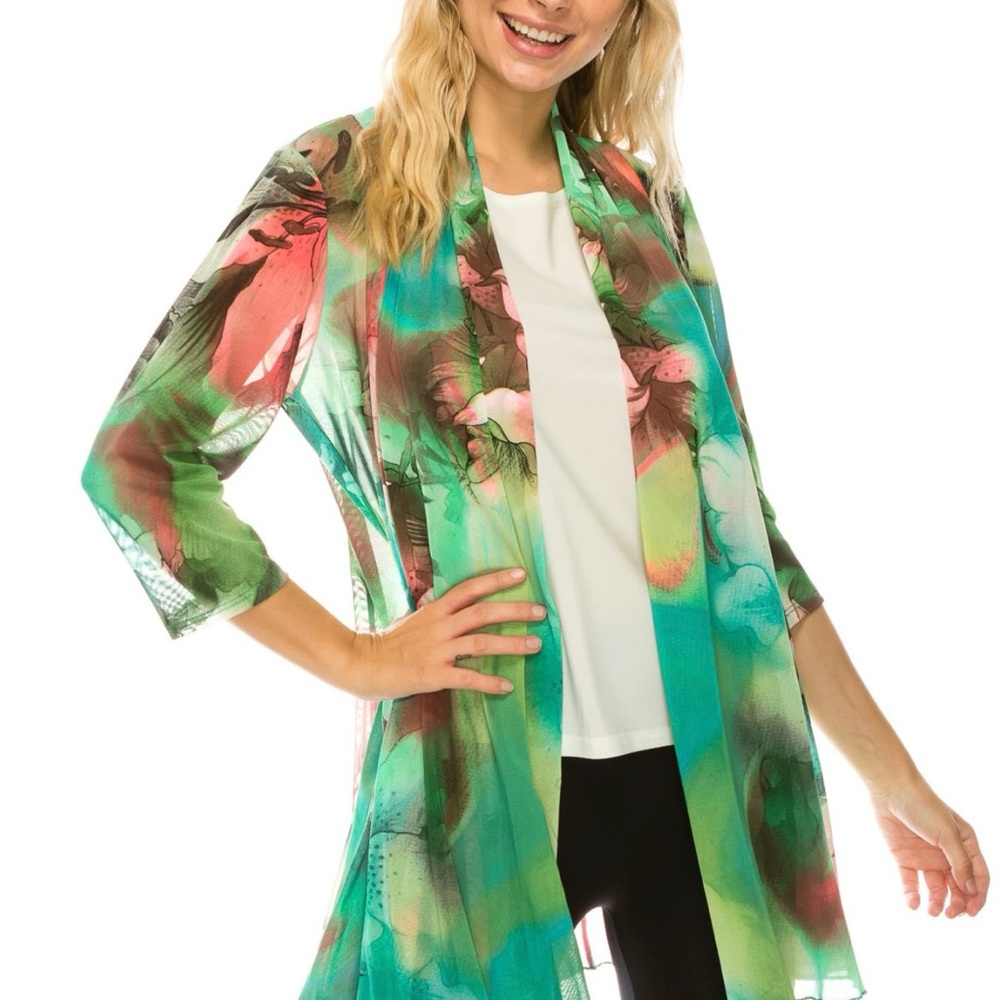Tropical Floral Women's Cover-Up